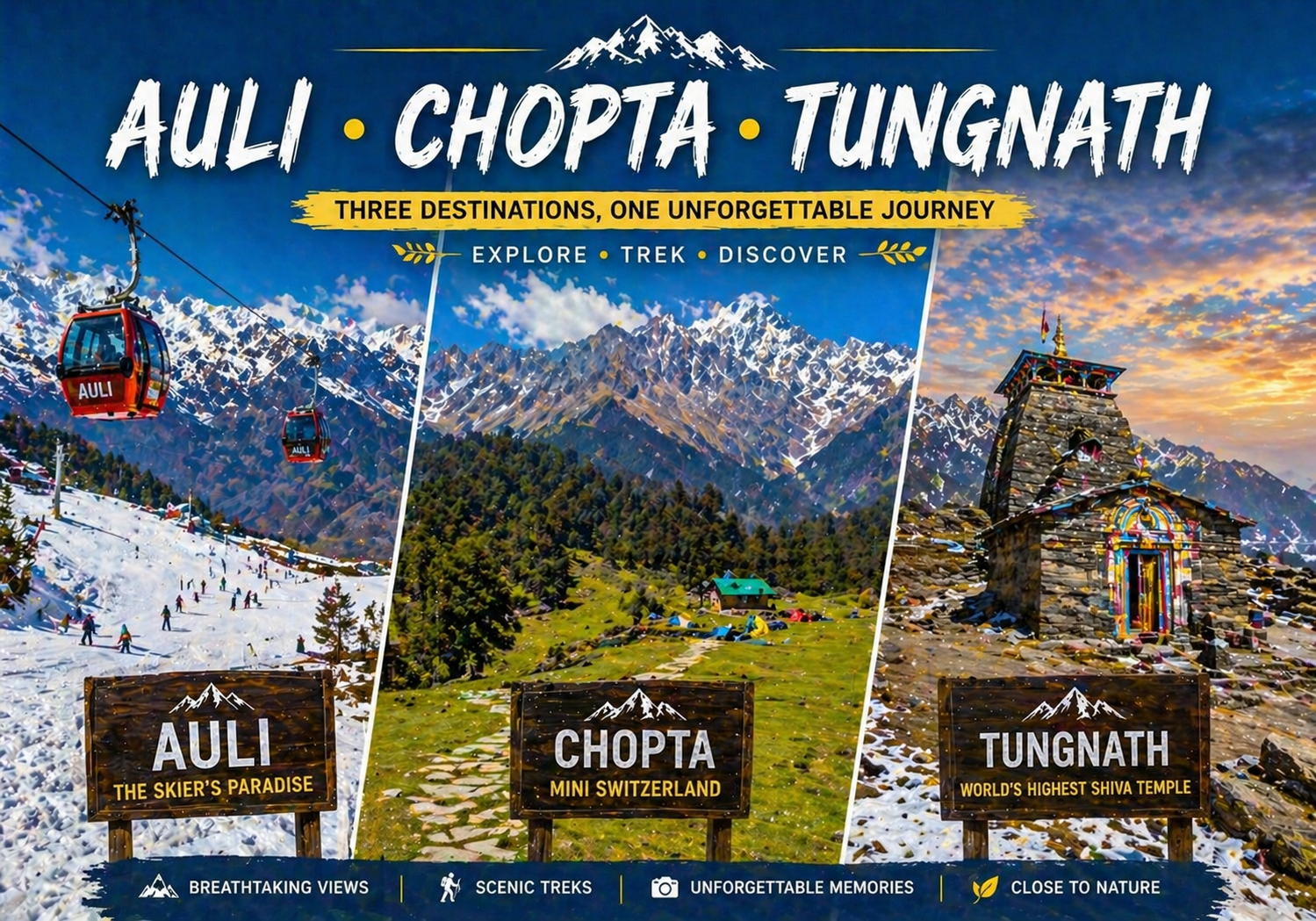Auli Chopta Tungnath